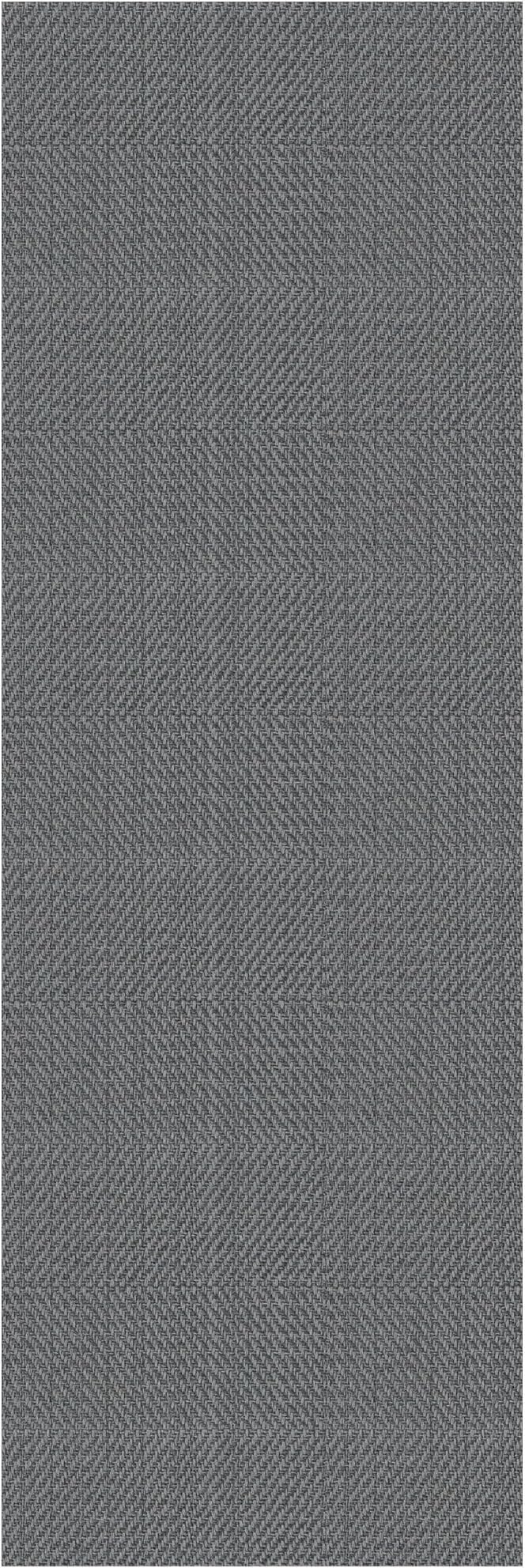 IOHOUZE Washable Runner Rug 2x6 Non Slip Runners for Hallways Entryway Runner Indoor, Kitchen Rugs Woven Cotton Floor Carpet for Kitchen Hall Entrance Bedroom, Charcoal/Dark Grey