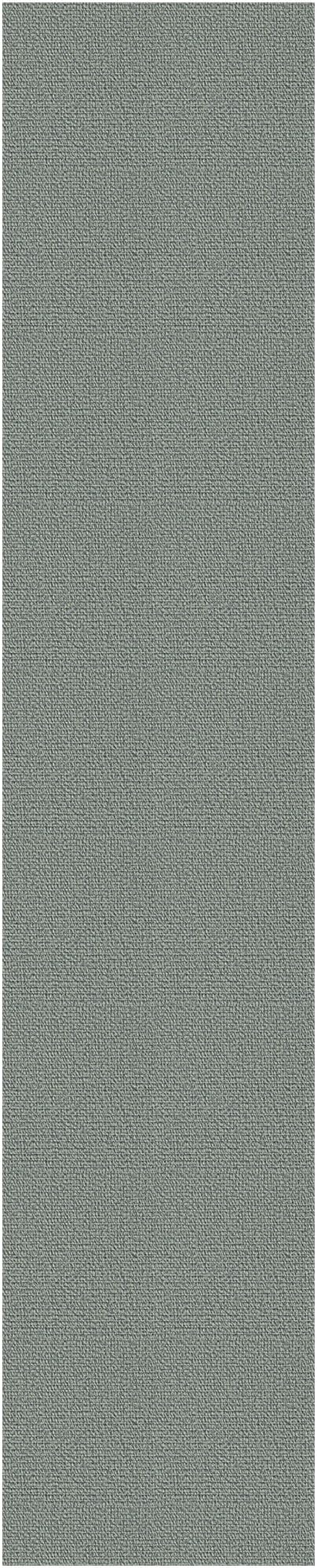 EARTHALL Washable Runner Rug 2x12 Ft Non Slip Runners for Hallways Long Cotton Rubber Backed Kitchen Runner Braided Indoor Floor Carpet Runners for Entryway, Hall, Kitchen, Green/Grey