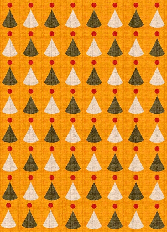 Soft Burnt Orange and Red 3D Texture Rug 2x6 Mid Century Modern Washable Area Rugs for Bedroom Dining Room Nursery Room Living Room Low Pile Durable Floor Deco Indoor Carpet Cute Bathmat