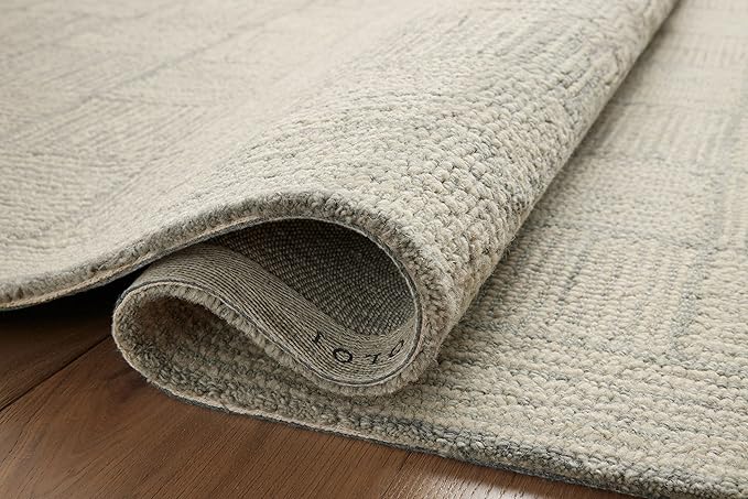 Loloi Chris Loves Julia Francis Collection FRA-03 Silver/Sky 2'-3" x 3'-9" Accent Rug