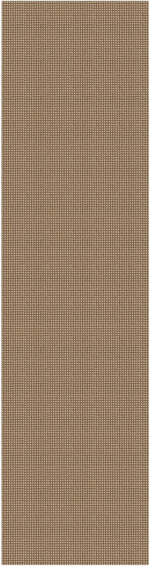 Braided Runner Rug 2.6x10 Ft Washable Runners for Hallways Non Slip Kitchen Runner Rug Cotton Long Entryway Runner Indoor, Woven Carpet for Hall Kitchen Entryway, Orange/Tan/Brown