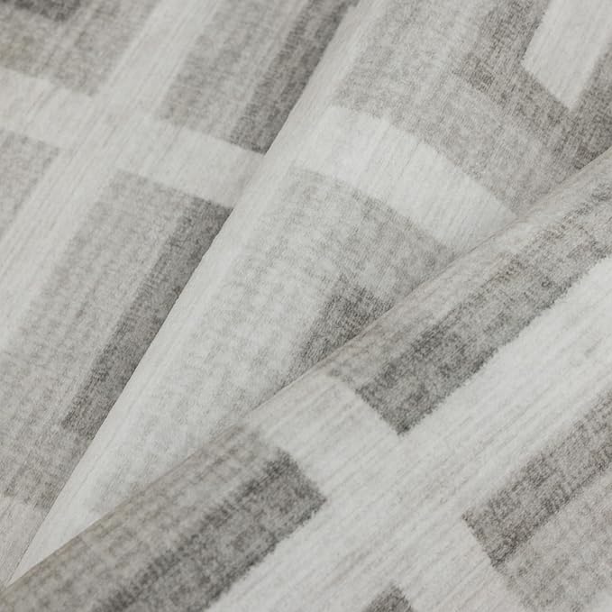 ReaLife Rugs Machine Washable Area Rug Runner - Living Room Bedroom Bathroom Kitchen Entryway Office - Non-Slip Baking Low Pile Stain Resistant Premium - Modern Geometric - Remi - Beige 2'6" x 6'