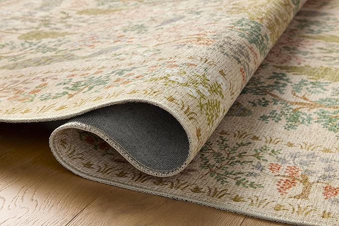 Loloi Rifle Paper Co. Canopy Collection CNP-05 Ivory 8'-6" x 11'-6" Area Rug