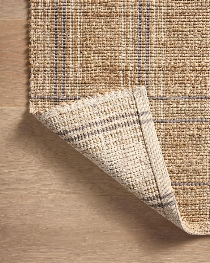 Loloi Chris Loves Julia Judy Collection JUD-02 Natural/Stone 8'-6" x 11'-6" Area Rug