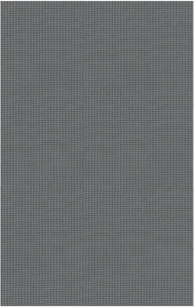 Braided Area Rug 4x6 Ft Washable Rugs for Entryway Non Slip Throw Rugs Boho Door Mat Indoor Entrance Cotton Bedroom Rug Woven Door Carpet for Foyer Bedroom Living Room, Dark Grey/Grey