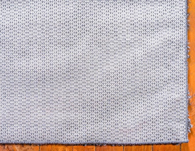 Unique Loom Davos Shag Collection Area Rug - Solid (2' 7" x 10' Runner, Peppercorn)