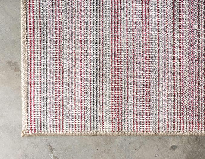 Unique Loom Solo Collection Area Rug - Calabasas (2' 2" x 6' 7" Runner, Ivory)