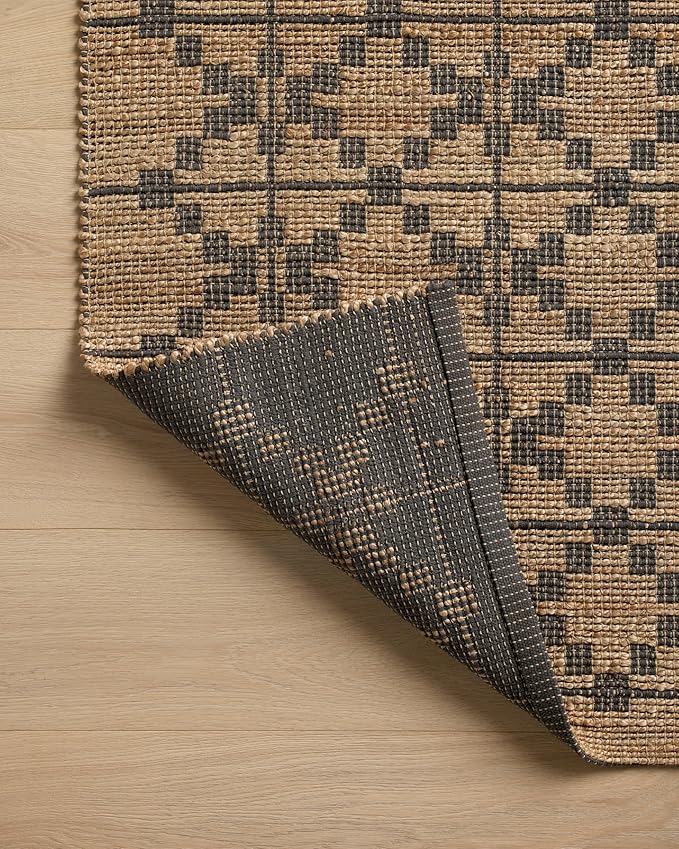 Loloi Chris Loves Julia Judy Collection JUD-05 Natural/Graphite 2'-3" x 3'-9" Accent Rug
