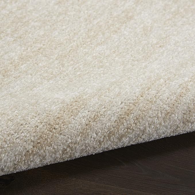 Nourison Home Nourison Essentials Ivory Beige 5' x 7' Area Rug - Easy Clean, Non Shedding, Bed Room, Living Room, Dining Room, Kitchen (5' x 7')