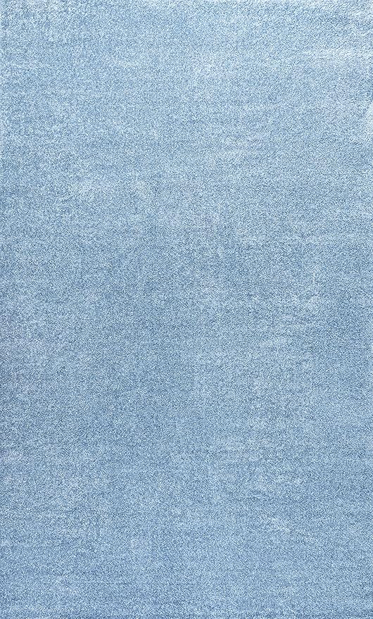 JONATHAN Y Haze Solid Low-Pile Classic Blue Indoor Area Rug 10x14, Coastal,Bohemian,Minimalist,Classic, Easy-Cleaning for Living Room,Bedroom,Kitchen,Pet Friendly,Non-Shedding (SEU100F-14)