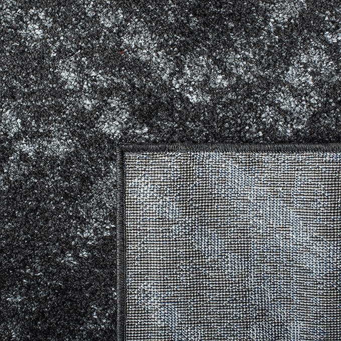 SAFAVIEH Adirondack Collection Accent Rug - 4' x 6', Dark Grey & Grey, Modern Distressed Design, Non-Shedding & Easy Care, Ideal for High Traffic Areas in Entryway, Living Room, Bedroom (ADR131F)
