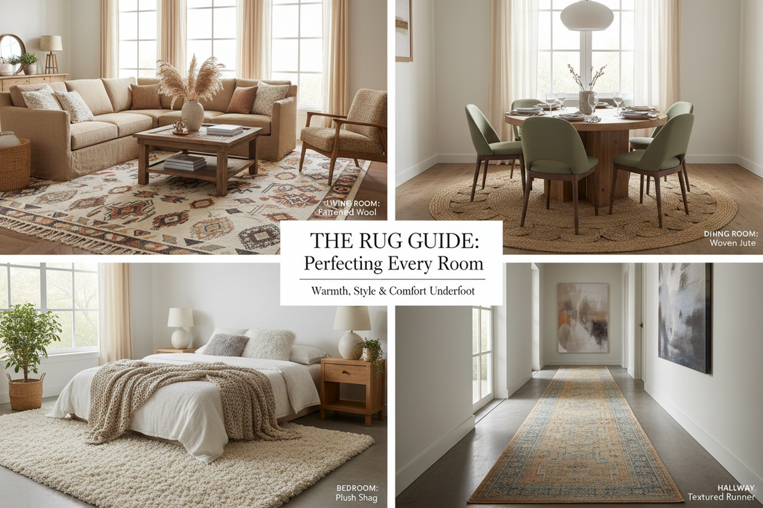 How to Choose the Perfect Rug for Every Room in Your Home