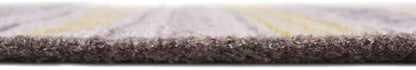 Alfa Rich 5x8 Yellow Gray White Washable Area Rugs for Living Room Bedroom Kitchen Cotton Decor Rug