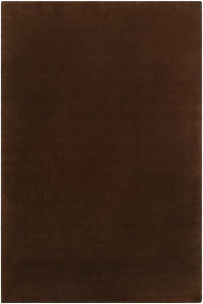 Hand-Tufted Wool Square Area Rug – Soft Premium Wool Carpet for Living Room, Bedroom & Home Décor – 8X8 ft| Walnut – Durable, Non-Slip Backing, Handcrafted Rug