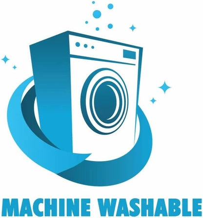 Modern Geometric Area Rug with 3D Layered Double Circle Texture Blue and Brown Red Abstract Minimalist Rugs for Living Room Bedroom Nursery Room Playroom Home Office Washable Indoor Carpet 9x12