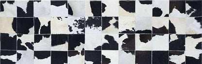 Sn Alef Home Black & White Round Rug | Checkered Floral Designer Carpet for Living Room | Handcrafted Circular Floor Mat for Home Decor & Meditation Space(10x10)