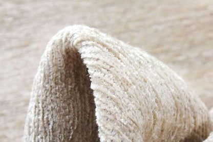Alfa Rich 3x5 Sand Beige Washable Area Rugs for Living Room Bedroom Kitchen Cotton Runner Decor Rug
