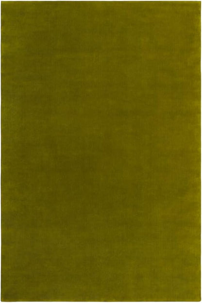 Hand-Tufted Wool Runner Area Rug – Soft Premium Wool Carpet for Living Room, Bedroom & Home Décor – 3X13 ft| Milano Green – Durable, Non-Slip Backing, Handcrafted Rug