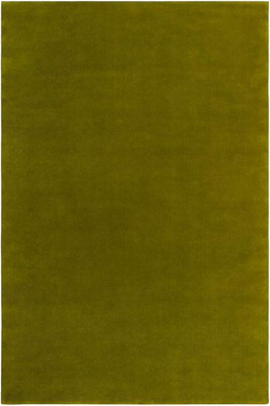 Hand-Tufted Wool Round Area Rug – Soft Premium Wool Carpet for Living Room, Bedroom & Home Décor – 7X7 ft| Milano Green – Durable, Non-Slip Backing, Handcrafted Rug