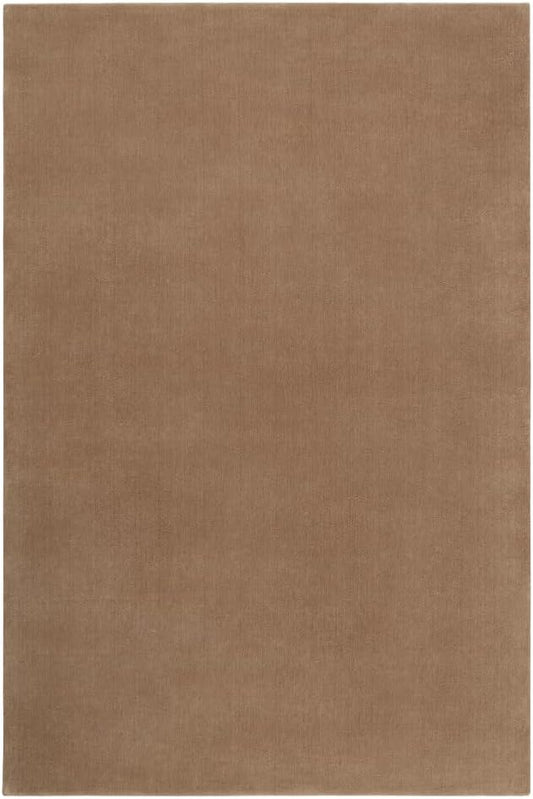 Hand-Tufted Wool Rectangle Area Rug – Soft Premium Wool Carpet for Living Room, Bedroom & Home Décor – 10X13 ft| Chestnut – Durable, Non-Slip Backing, Handcrafted Rug