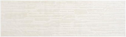 Revival Rugs Ebb 2'7"x9' Machine Washable Runner Rug for Hallway Entryway - 100% Recycled Oeko-TEX Certified, Medium Pile, Beige, Cream