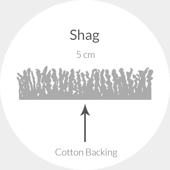 SAFAVIEH Dallas Shag Collection Accent Rug - 3' x 5', Grey & Ivory, Trellis Design, Non-Shedding & Easy Care, 1.5-inch Thick Ideal for High Traffic Areas in Entryway, Living Room, Bedroom (SGD257G)