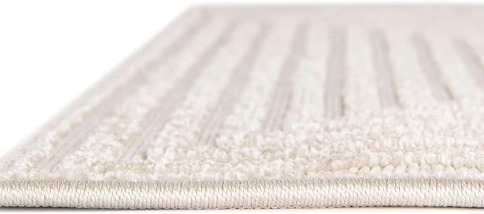 Unique Loom Sabrina Soto Sabrina Soto Outdoor Collection Area Rug - Prescott (2' 7" x 10' Runner Beige/Ivory)