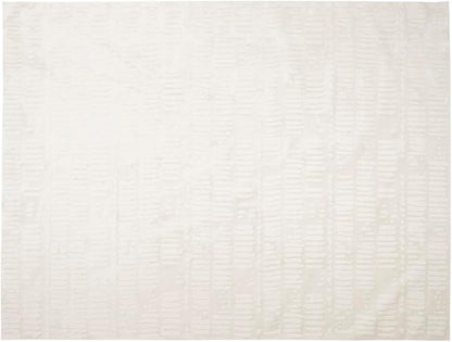 Revival Rugs Shell 9'2"x12'2" Washable Area Rug for Living Room Bedroom - 100% Recycled Oeko-TEX Certified, Medium Pile, Beige, Cream