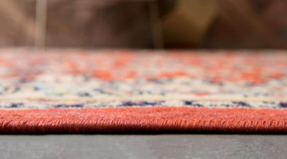 Unique Loom Sialk Hill Collection Area Rug - Washington (5' 1" x 8' Rectangle Terracotta/Cream)