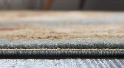 Unique Loom Versailles Collection Traditional Classic Floral Motif Area Rug (2' 2 x 3' 0 Rectangular, Slate Blue/ Ivory)