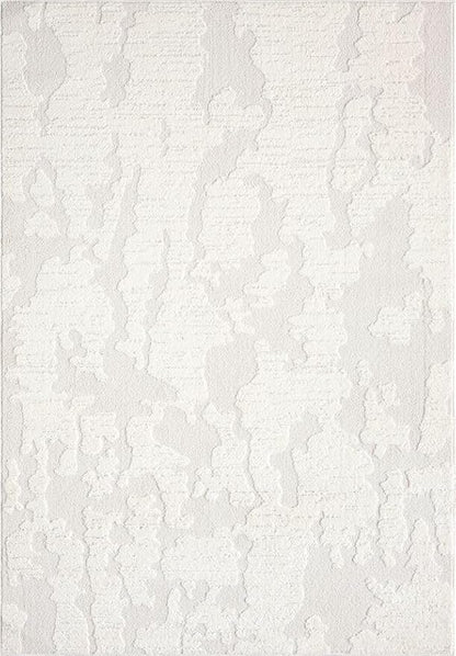 Abani Nomad Cream Area Rug 2' x 3' for Living Room, Bedroom - Abstract Pattern - Durable & Easy to Clean