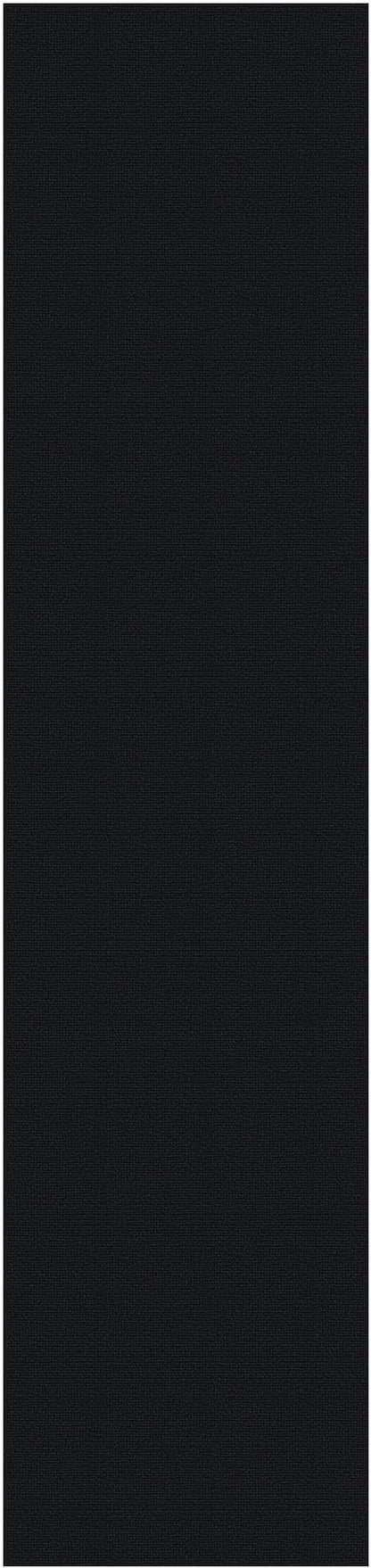 EARTHALL Extra Long Runner Rug 3x16 Ft Washable Runners for Hallways Cotton Non Slip Entryway Runner Braided Kitchen Runner Indoor Outdoor Carpet Runners for Hotels, Hall, Stair, Black