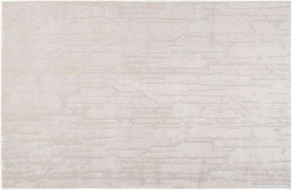 Revival Rugs Ebb 6'7"x9' Washable Area Rug for Living Room Bedroom - 100% Recycled Oeko-TEX Certified, Medium Pile, Taupe