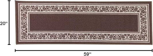 Floral Border Rug