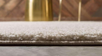 Unique Loom Solo Collection Area Rug - Calabasas (2' 2" x 13' Runner, Ivory)