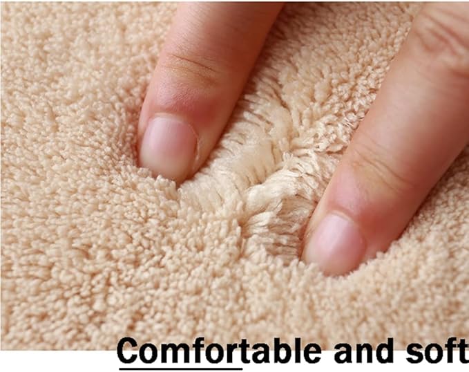 Soft Cashmere Area Rug Luxury Bedside Carpet Bedroom Living Room Mats Solid Color Children's Room Rugs Runner Carpets Indoor Mats Home Décor White Gray Red 4' X 8'