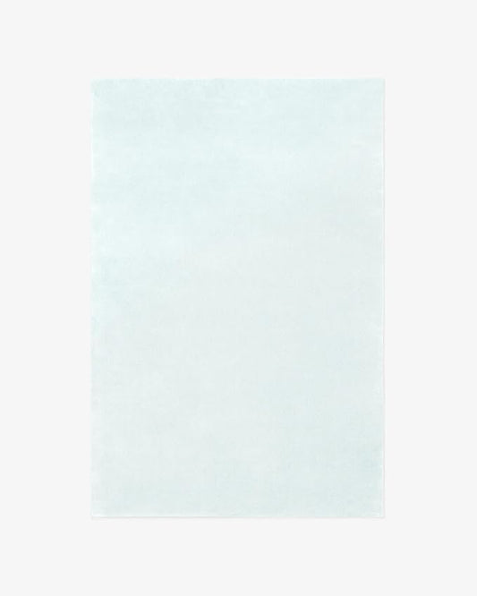 Hand-Tufted Wool Round Area Rug – Soft Premium Wool Carpet for Living Room, Bedroom & Home Décor – 7X7 ft| Powder Blue – Durable, Non-Slip Backing, Handcrafted Rug