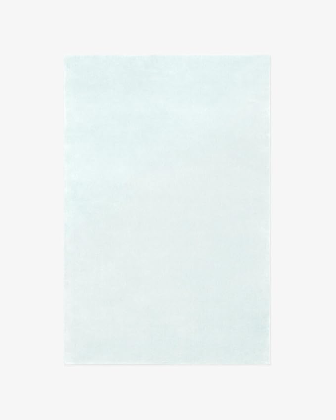 Hand-Tufted Wool Runner Area Rug – Soft Premium Wool Carpet for Living Room, Bedroom & Home Décor – 2.6X9 ft| Powder Blue – Durable, Non-Slip Backing, Handcrafted Rug