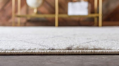 Unique Loom Trellis Frieze Collection Area Rug - Geometric (8' x 10', Ivory/ Gray)