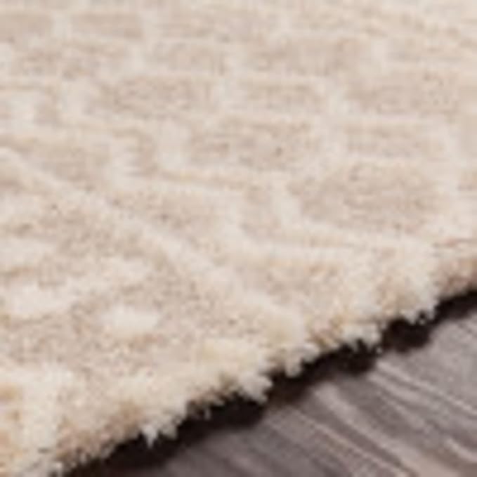 Livabliss Hapsburg Moroccan Shag Runner Area Rug,2'7" x 10',Beige