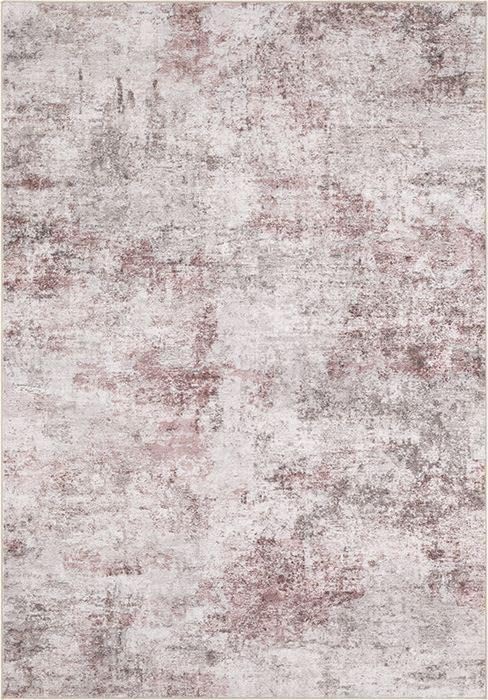 8x10 Area Rug Living Room Rugs - Washable Neutral Modern Abstract Soft Thin Large Rug Indoor Floor No Slip Rug Carpet for Bedroom Under Dining Table Home Office Decor - Pink