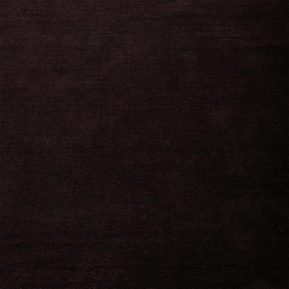 Hand Knotted Loom Wool ECO-Friendly Area Rugs - 6'7''x9'10'', Rectangle, Brown Color, Solid Plain Design, High Pile Thick Handmade Anti Skid Rugs for Living Room (L00111)