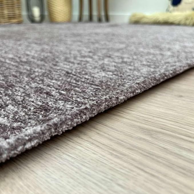 Alfa Rich 3x10 Dark Gray Washable Area Rugs for Living Room Hallway Kitchen Cotton Decor Runner