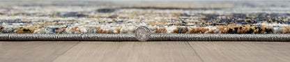 Keen Home Design Area Rugs - 9x12 Non-Shedding, Abstract Rugs for Kitchen, Living Room, Bedroom, Dining Room, Entryway - Size: 9'2" x 11'11", Multi