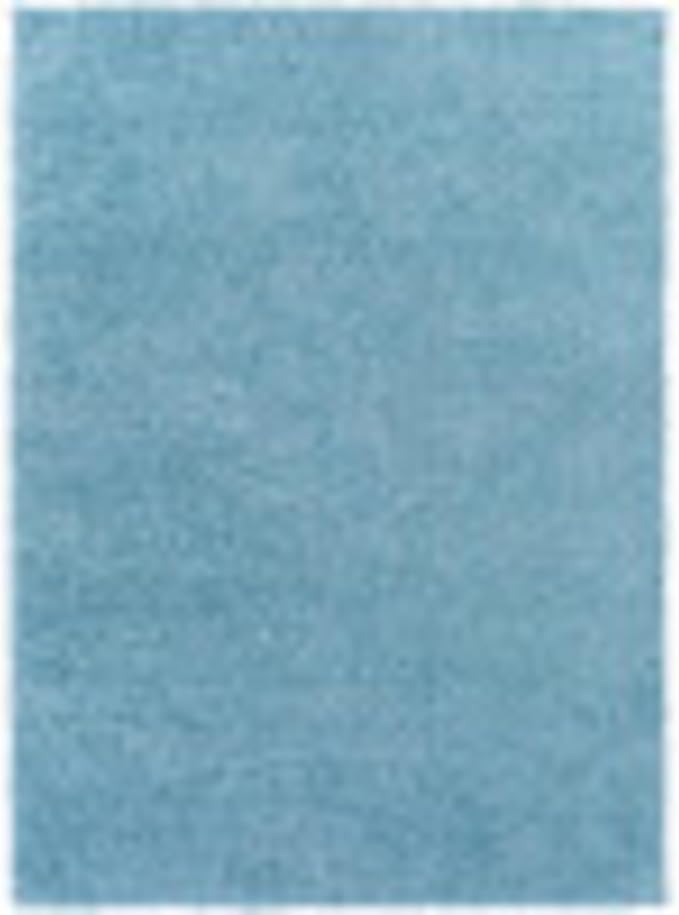 Artistic Weavers Solid Plush Blissful Shag Area Rug, 7'10" x 10', Pale Blue