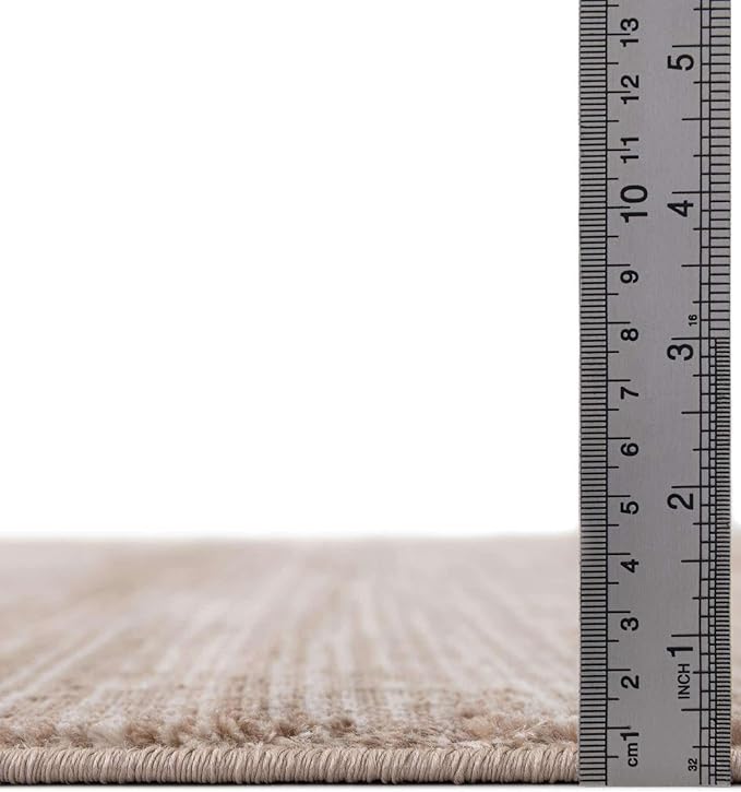 Unique Loom Finsbury Collection Area Rug - Kate (6' 1" x 9' Rectangle, Beige/ Ivory)