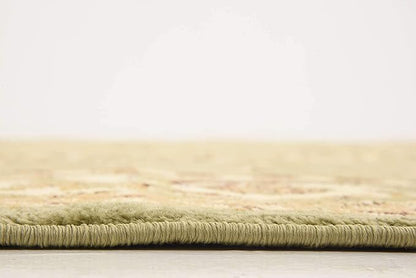 Unique Loom Versailles Collection Traditional Classic Medallion Floral Motif Area Rug (6' 0 x 6' 0 Square, Green/ Ivory)