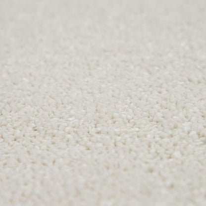 Paco Home Solid Area Rug in Cream Modern Plain Design, Size: 2'8" x 4'11"