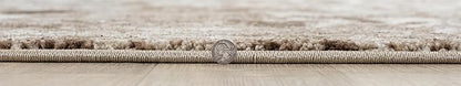Keen Home Design Area Rugs - 10ft Round Non-Shedding, Abstract Rugs for Kitchen, Living Room, Bedroom, Dining Room, Entryway - Size: 10' Square, Multi