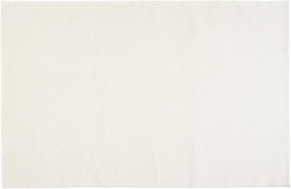 Revival Rugs Stripe 5'3"x8' Washable Area Rug for Living Room Bedroom - 100% Recycled Oeko-TEX Certified, Medium Pile, Beige, Cream